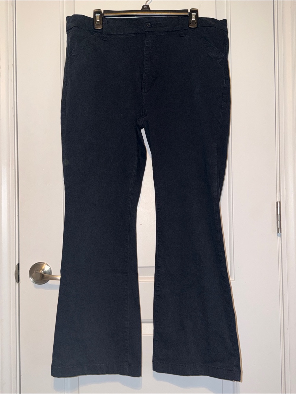 American Eagle Outfitters Black Boot-Cut Pants